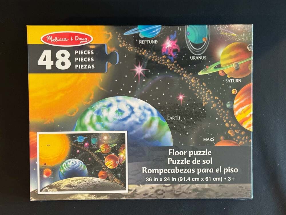Melissa & Doug Solar System Floor Puzzle 48 Pieces